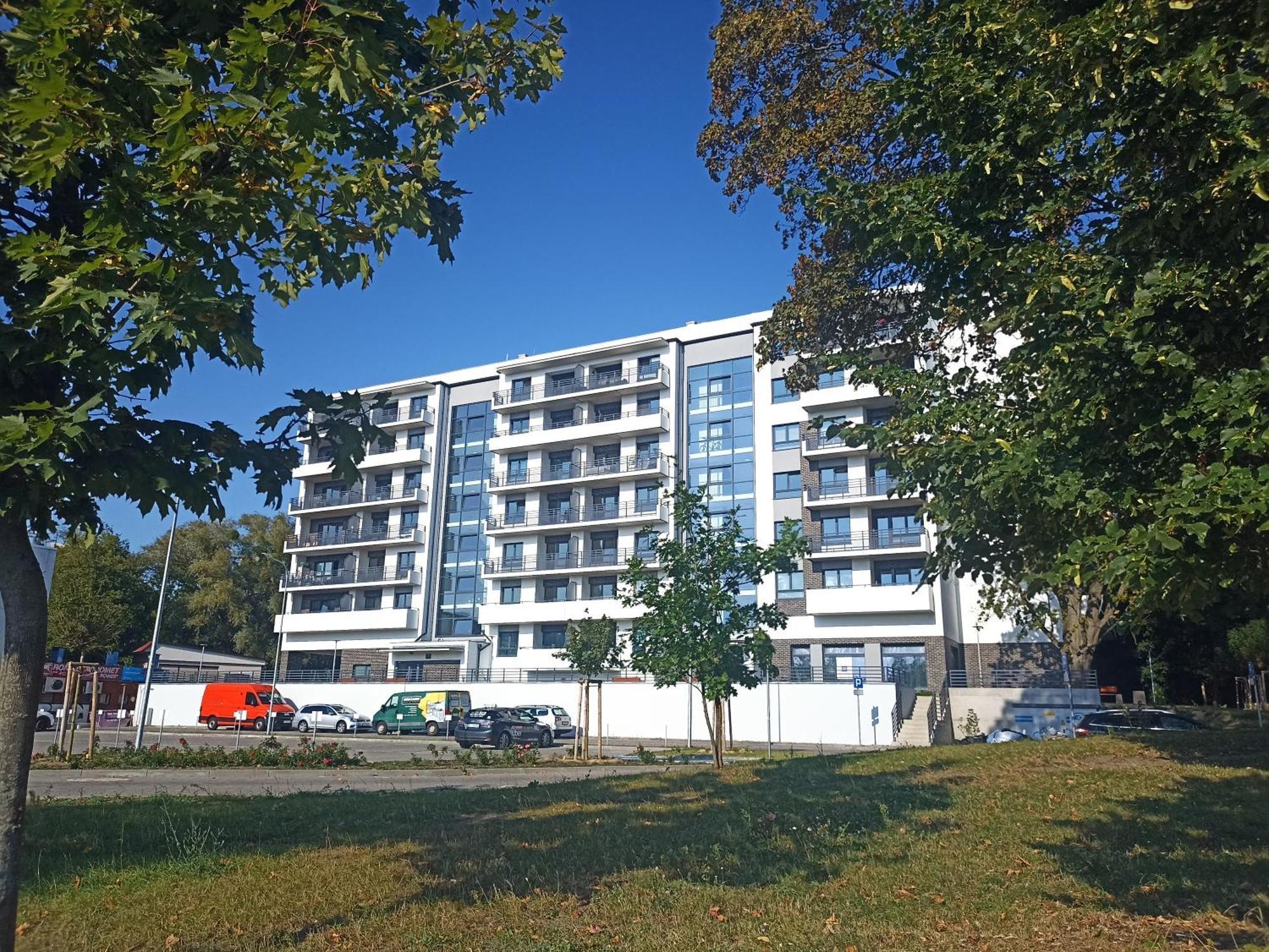 Boho Apartament - Garaz Lub Prywatny Parking, Blisko Szpitale, F-Ra Vat Szczecin Exteriör bild